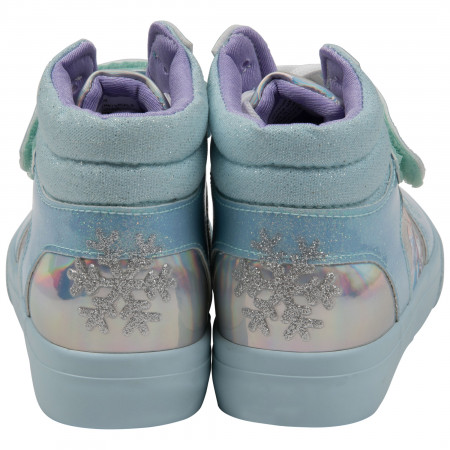 Frozen Anna and Elsa Girl's High-Top Shoes